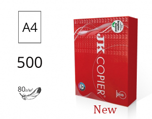 Папір для друку JK COPIER A4, 80г/м2, 500 арк., білий